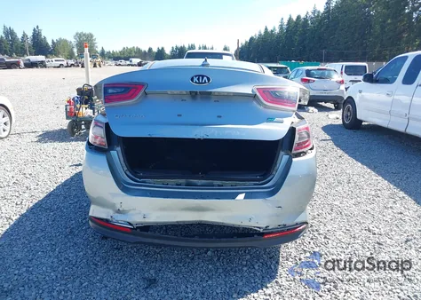 2016 Kia Optima Hybrid z USA, uszkodzony, nr VIN KNAGM4ADXG5096189
